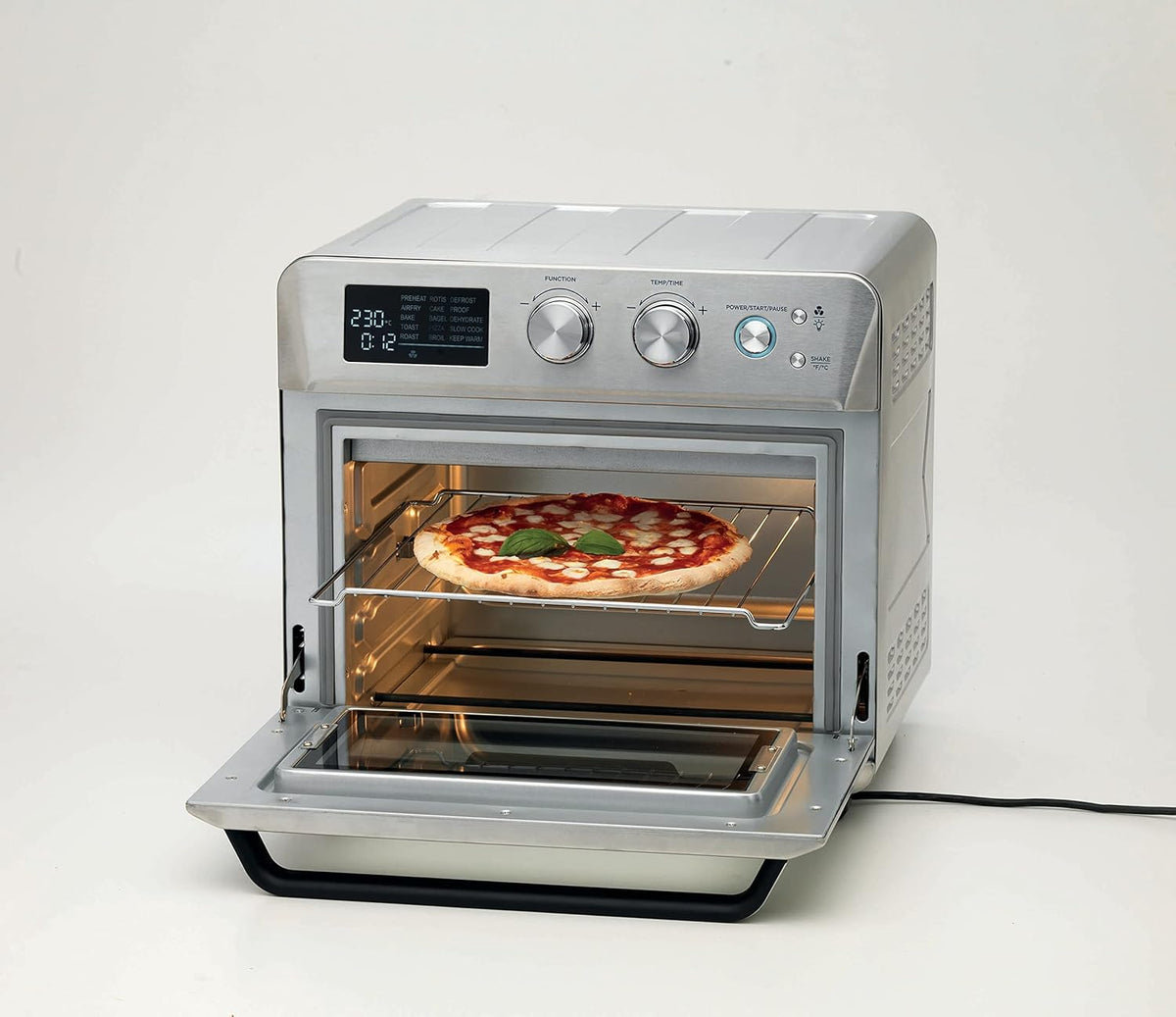 Ariete 4629/11; Four et friteuse à air chaud 25L, Capacité 25L; 15 fonctions de cuisson;Température jusqu'à 230°; 1700 W; Argent