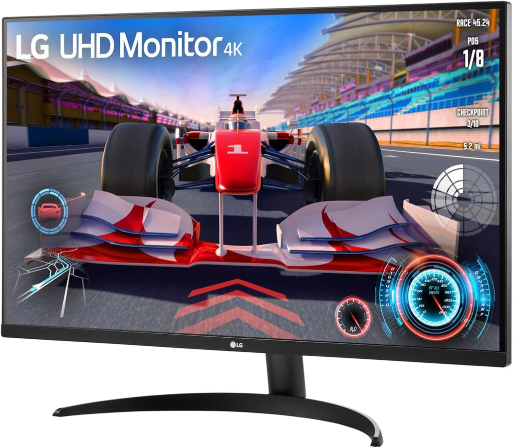 Ultrafine™ 32UR500K-B Ecran PC 4K 32" - Dalle VA résolution UHD (3840 x 2160), 4ms GtG 60Hz, HDR10, DCI-P3 90% (CIE1976), Mode Lecture, inclinable