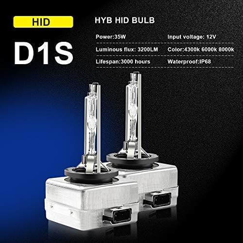 Hyb 35 W D1S D1R D2S D2R D3S D3r D4S D4r Xenon HID Phare ampoule de rechange