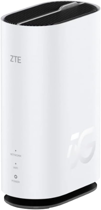 ZTE G5C – Routeur intérieur 5G WiFi 6 Rapide pour Toute la Maison, débloqué, abordable, Haut de Gamme, Aucune Configuration requise, contrôle Parental, Gestion Facile