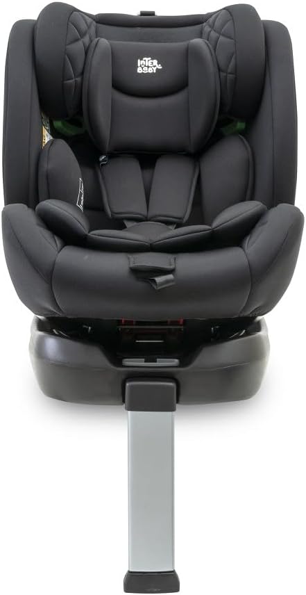 Interbaby SELLA Noir, Siège Auto Isofix Groupe 0/1/2/3-360º -iSize