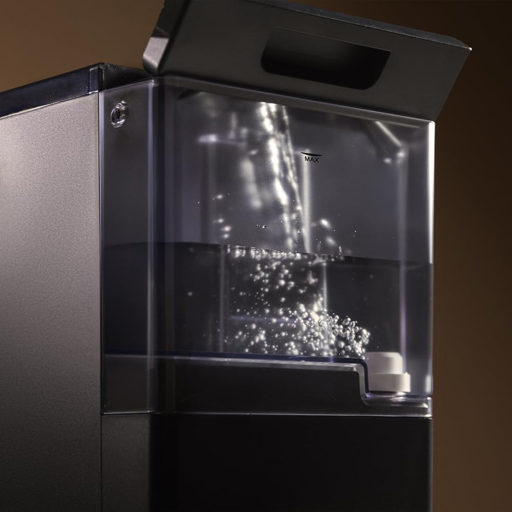 Cecotec Machine à Café Superautomatique Compacte Cremmaet Cube. 1350W, Système de Pressage 10g, Système de Pré-Infusion, 19 Bars, Système Thermoblock, 5 Niveaux de Mouture, Panneau de Contrôle Tactile