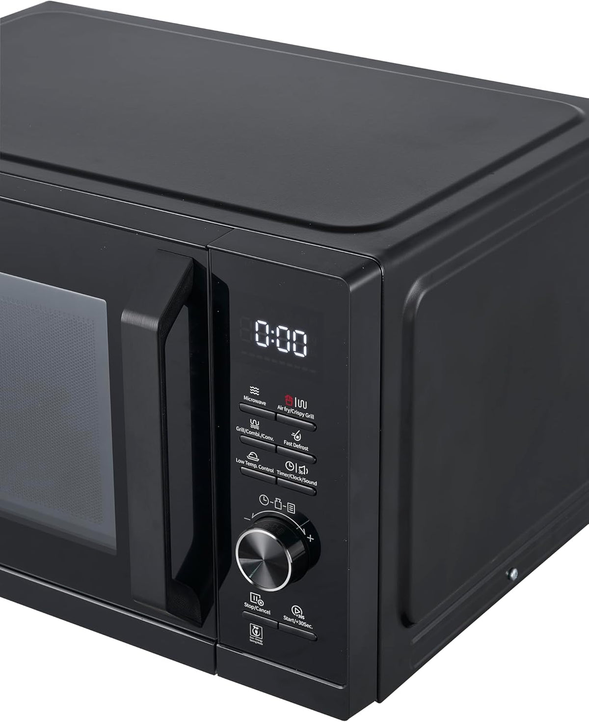Sharp RCA271TB Micro-ondes Airfry 5 en 1 900 W, gril 1000 W, air chaud et fonction AirFry, convection 2100 W, 27 l, 28 autom.pr., poids et décongélation programmée, noir