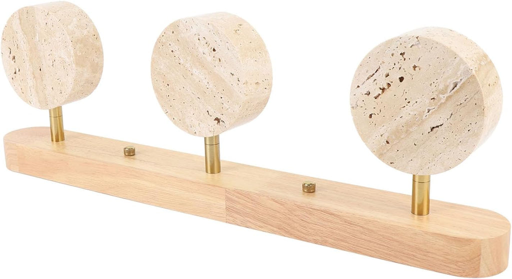 QWUUYEC Lampe de Salle de Bain en Bois Massif 3 Lumières, Applique Murale Moderne, Éclairage Chaud pour Miroir - Installation Fixe, Design Élégant, Ambiance Conviviale pour Entrée et