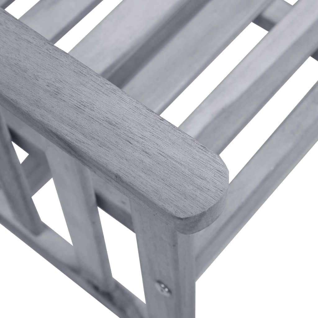 Générique Chaises de Jardin avec Table à thé et Coussins Acacia Solide,Salons de Jardin,3061316