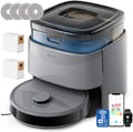 Lefant M3 Max Robot Aspirateur Laveur 20 000 Pa, Station Multifonctionnelle, Double Serpillière Rotative 200 TR/Min & Relevable 9mm, Navigation dToF, Évitement d'obstacles PSD, 220min