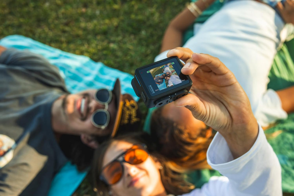 GoPro Hero - Caméra d'action étanche compacte avec vidéo 4K Ultra HD, Photo 12MP, écran Tactile