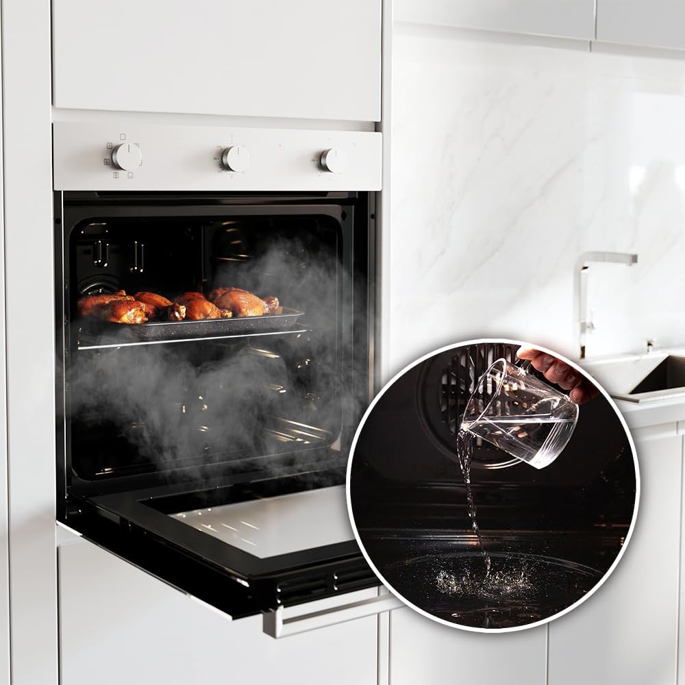 Cecotec Four intégrable multifonctions Bolero Hexa M236000 Inox Time A.Four multifonctions Capacité de 70 L, 6 fonctions, classe A, 2800 W