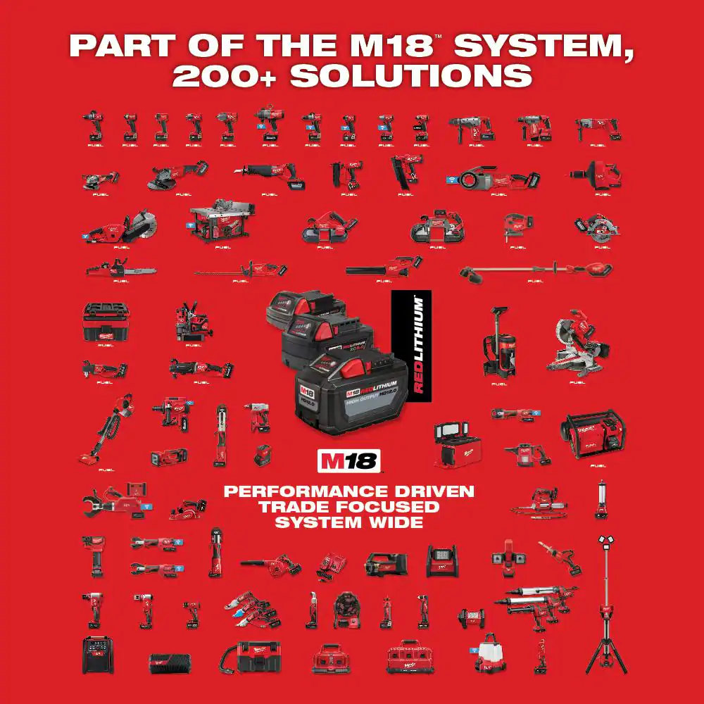 M18 18V Lithium-Ion Cordless 4-1/2 in. Cut-Off/Grinder (Tool-Only)