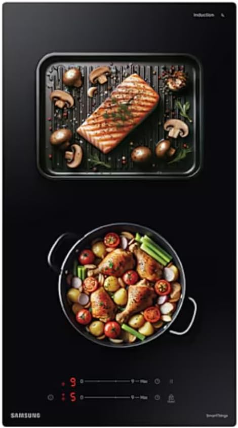 Plaque de cuisson à induction AI 2 zones de cuisson Fonction Power Boost NZ32BG2005FKU1
