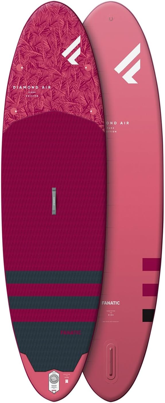 Fanatic Diamant Air 10' 4" Gonflable Sup Stand Up Paddle Boarding Paquet - Conseil, Sac, Pump et Paddle - Léger
