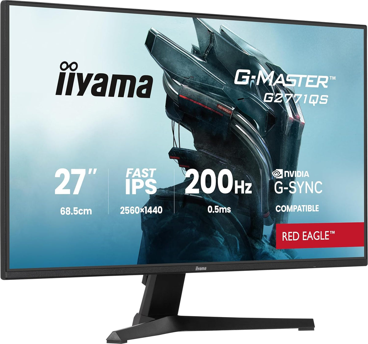 iiyama G2771QS-B1-27 IPS, 2560x1440/200Hz, 2H1DP