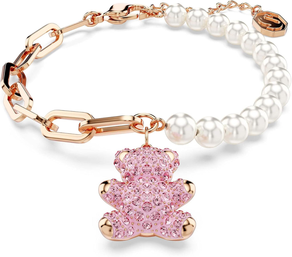 Swarovski Bracelet femme Teddy plaqué or rose 5669169