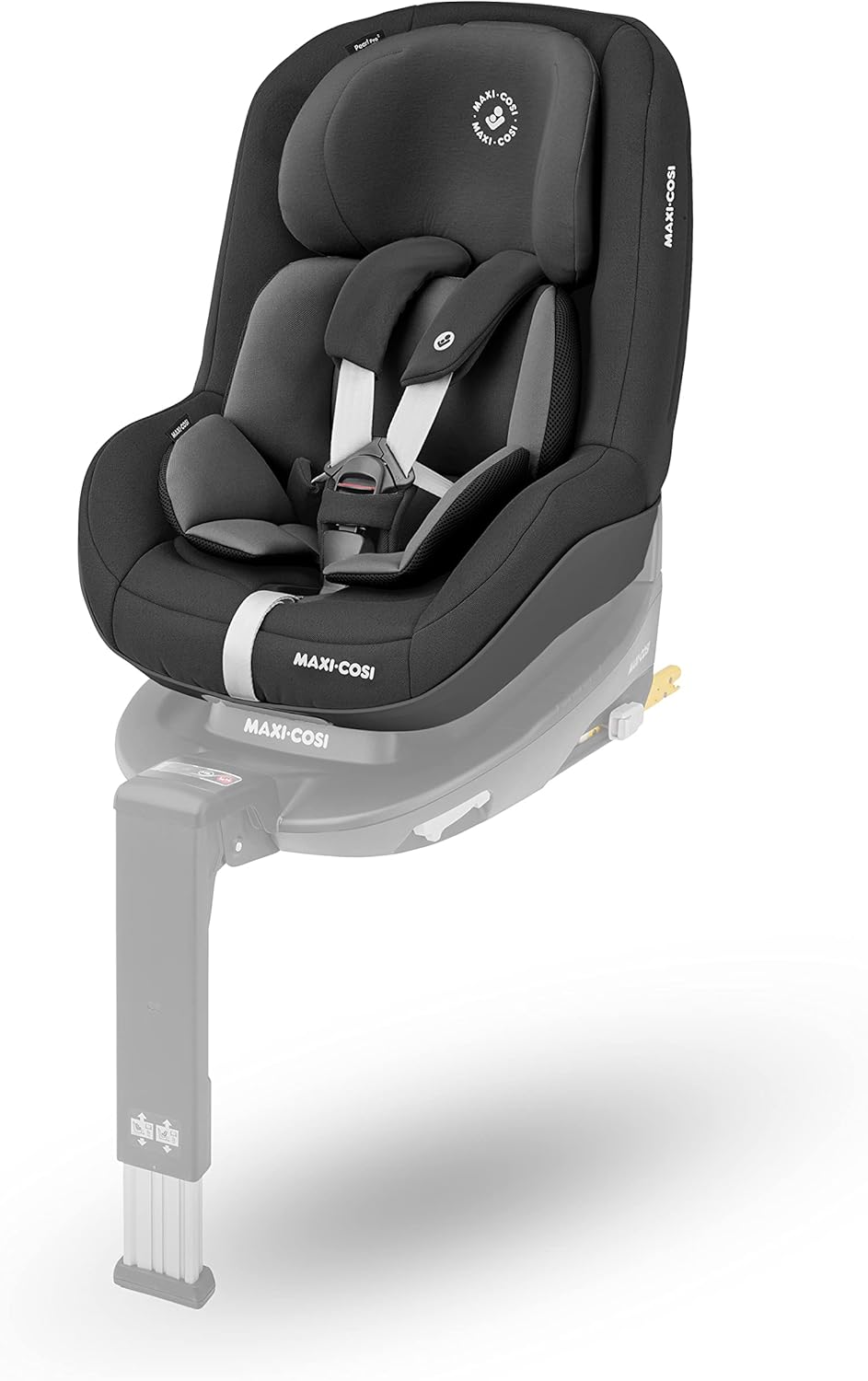 Maxi-Cosi Pearl Pro² i-Size, Siège Auto Groupe 1, ISOFIX, Installation Dos Route et Face Route, de 6 mois à 4 ans (67-105 cm), Authentic Black