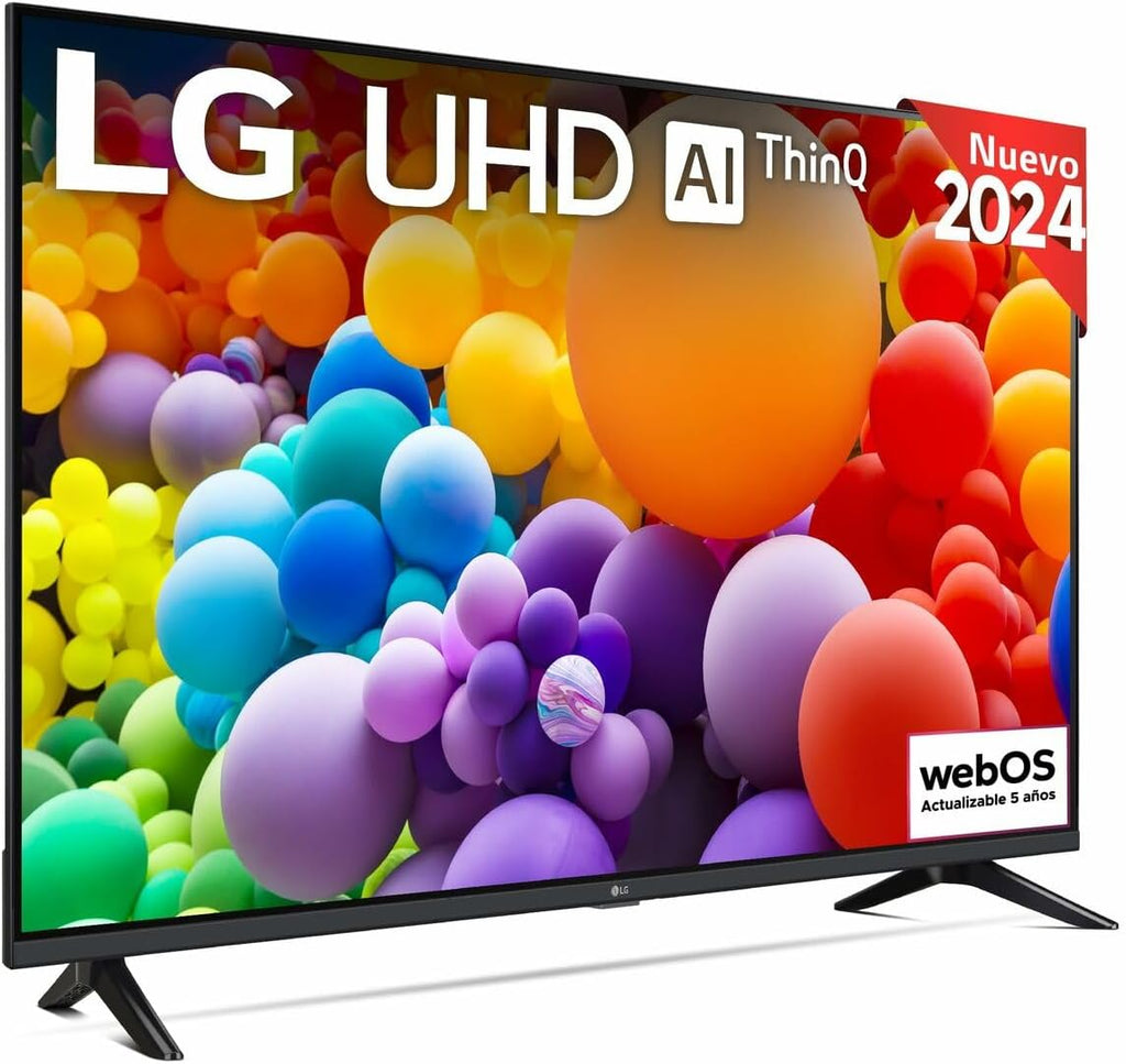 LG TV LED 2024 | 55UT73 | 55 Pouces | UHD | Processeur α5 gen 7 AI 4K, Noir