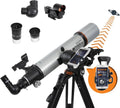 Celestron 22460 StarSense Explorer DX 102AZ Télescope réfracteur, Compatible avec Les Applications pour Smartphone, Compatible iOS/Android, Gris