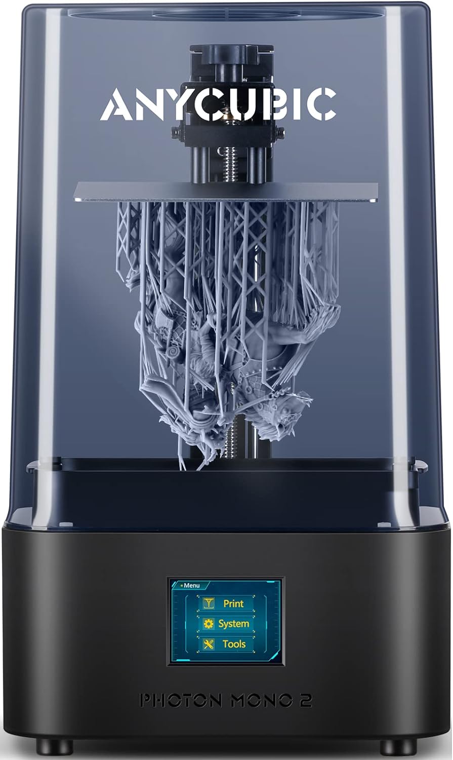 ANYCUBIC Photon Mono 2, imprimante 3D résine - 143 x 89 x 165 mm