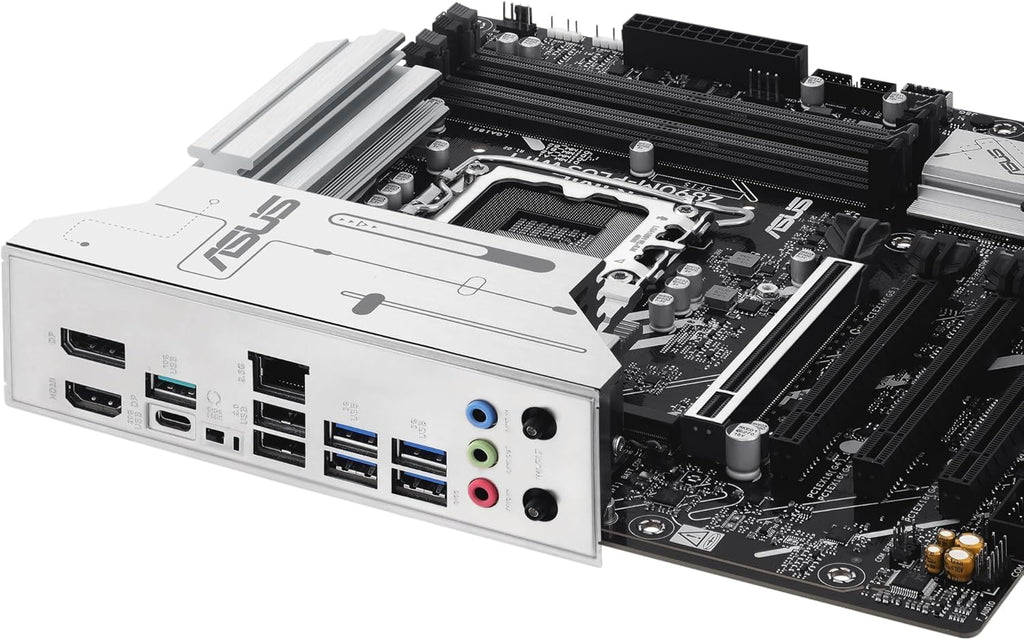 Prime Z890M-PLUS WiFi – Carte mère GamingmATX (DDR5, 10+1+2+1 80A DrMOS,PCIe 5.0, USB 20Gbps Type-C, 3 x M.2, Wi-FI 7, Q-Antenna, Aura Sync RGB)