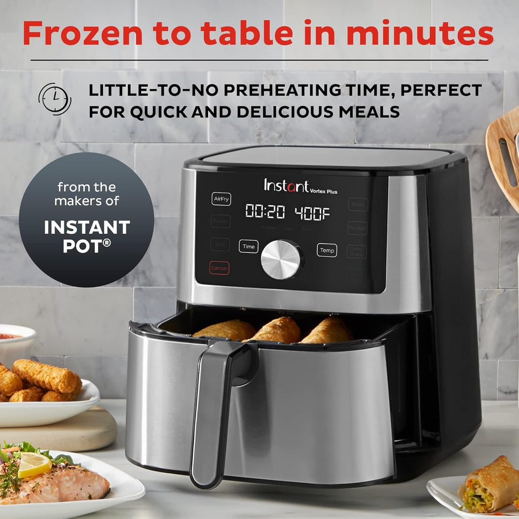 Instant Vortex Plus 10 quart Vortex Plus 6 quart N applicable.