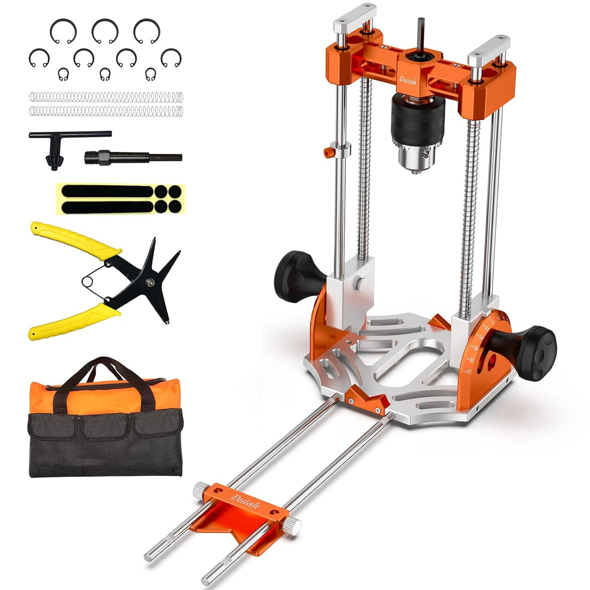 Perceuse portable et guide pour perceuses manuelles, s'adapte aux
