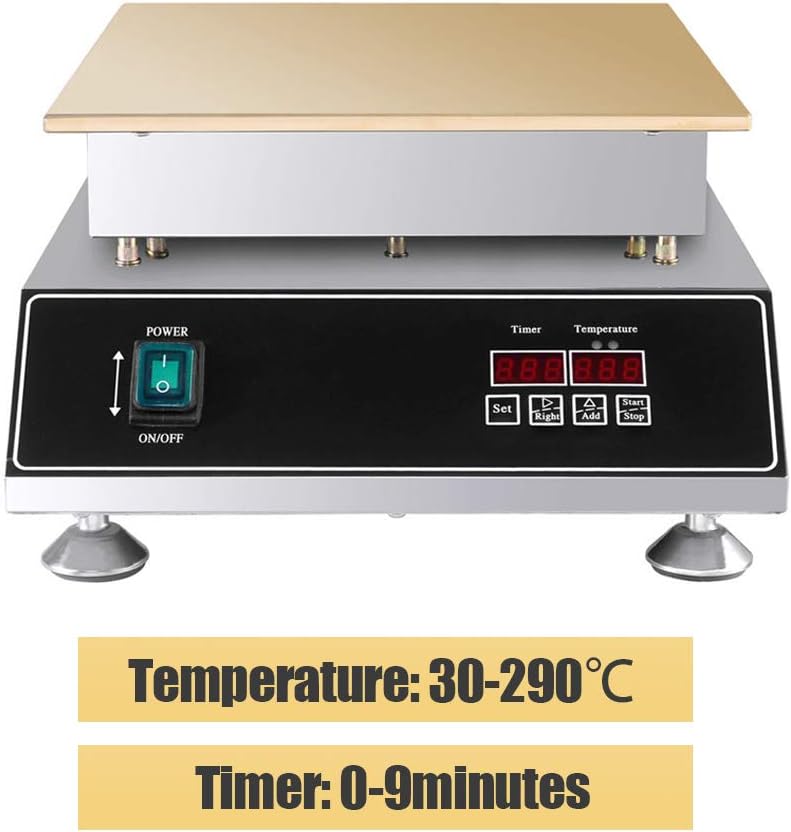 hzexun Machine à Gaufres Grille Pain Commerciale Gaufre De Crêpes Soufflé Japonais 1500W Machine à Gaufres Antiadhésive