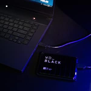 WD_BLACK P10 4 To Disque dur Externe Portable, Robuste et haute performance, Fonctionne avec PC et Console, Stocker jusqu'à 150 jeux, Noir