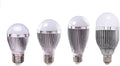 XYAL Ampoules, Paquet de 20, ampoule LED en aluminium E27 AC220V, ampoule domestique 3W/5W/7W/9W/12W/15W/18W, ampoule d'intérieur domestique(Cool White,35W)