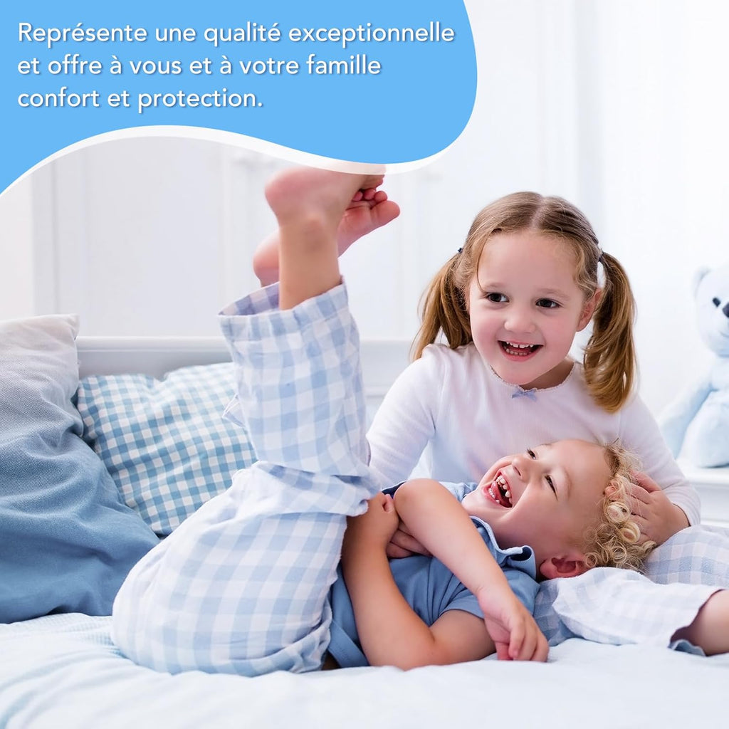 INMOKO Matelas180x200 cm, 10 Couches, Matelas à Ressorts ensachés, Hauteur de 25 cm, Soutien en 7 Zones, Design Ergonomique,Durable, réversible, fermeté Moyenne (H3/H4)