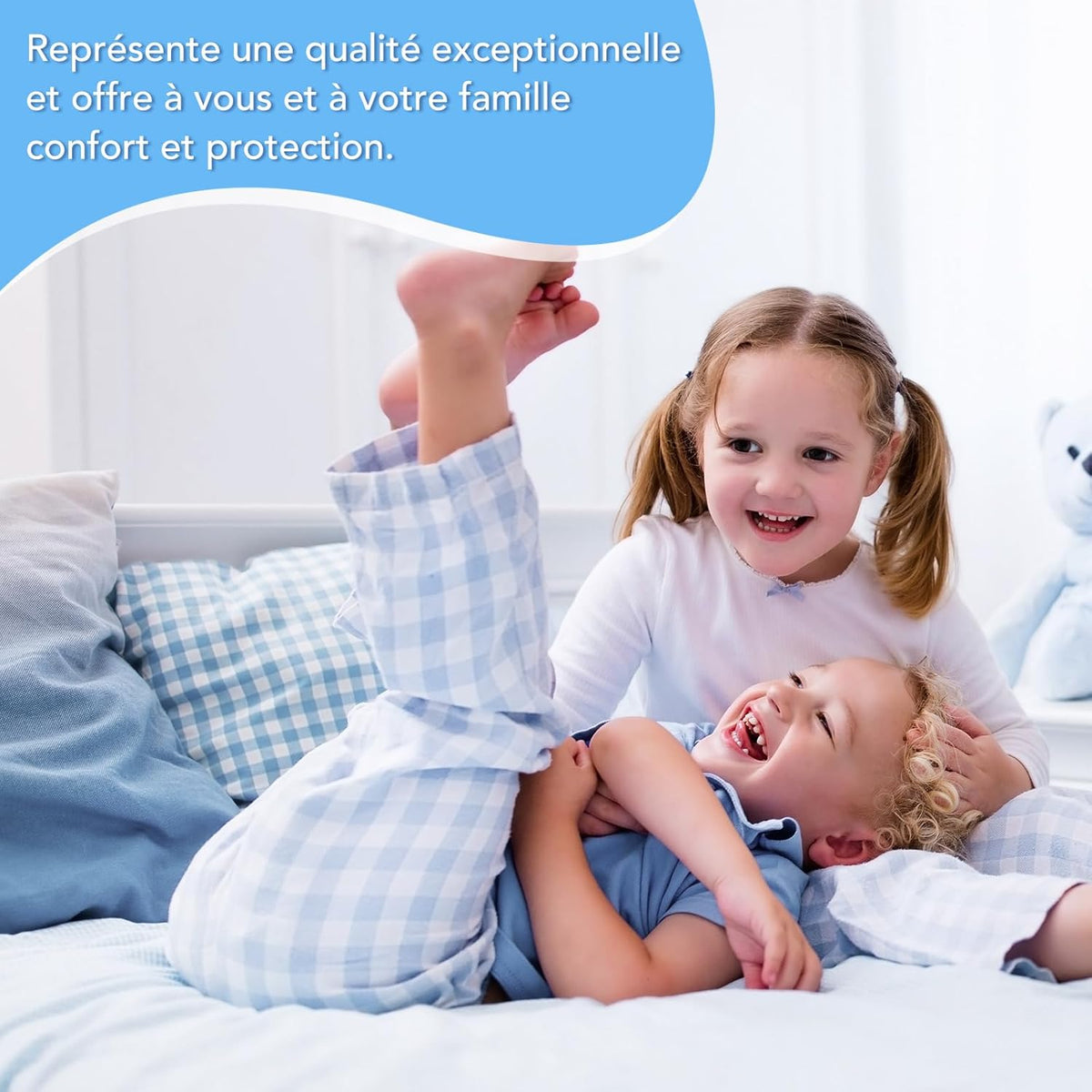 INMOKO Matelas180x200 cm, 10 Couches, Matelas à Ressorts ensachés, Hauteur de 25 cm, Soutien en 7 Zones, Design Ergonomique,Durable, réversible, fermeté Moyenne (H3/H4)