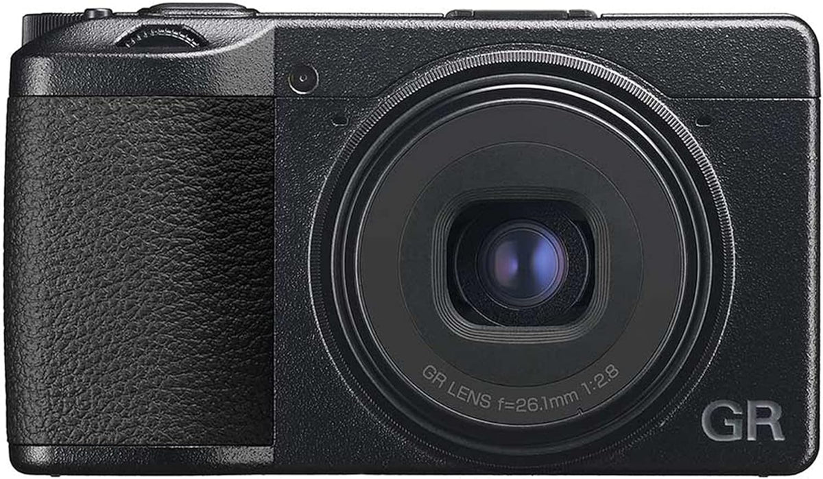 Ricoh GR IIIx Appareil Photo numérique [Focale 40mm] [Equipé d'un capteur CMOS APS-C de 24.2M] [La référence en matière de Prises de Vue instantanées] Noir