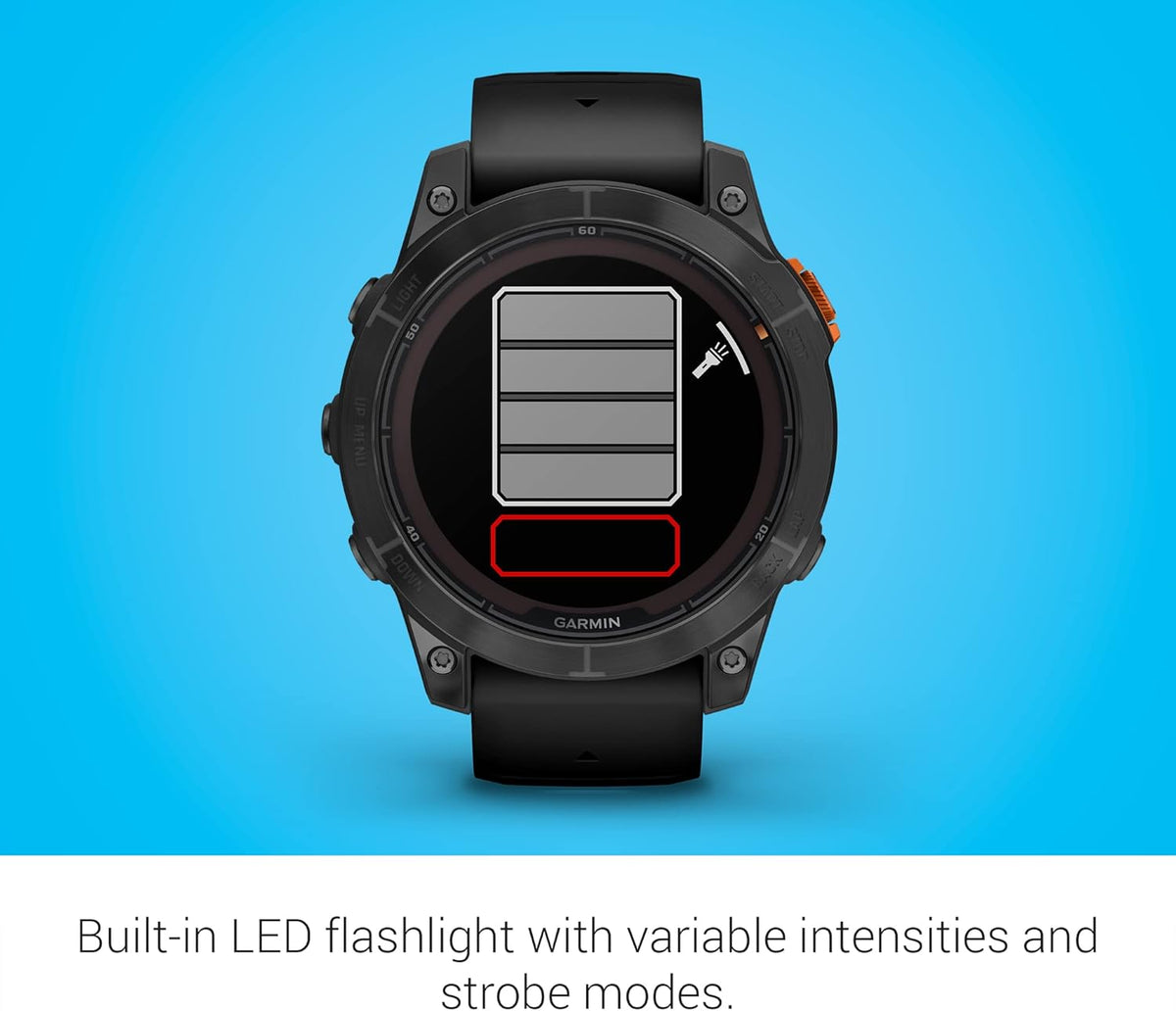 fēnix 7 Pro, Solar - Montre GPS Multisports connectée – Gray avec Bracelet Noir – Boîtier 47 mm (Reconditionné)