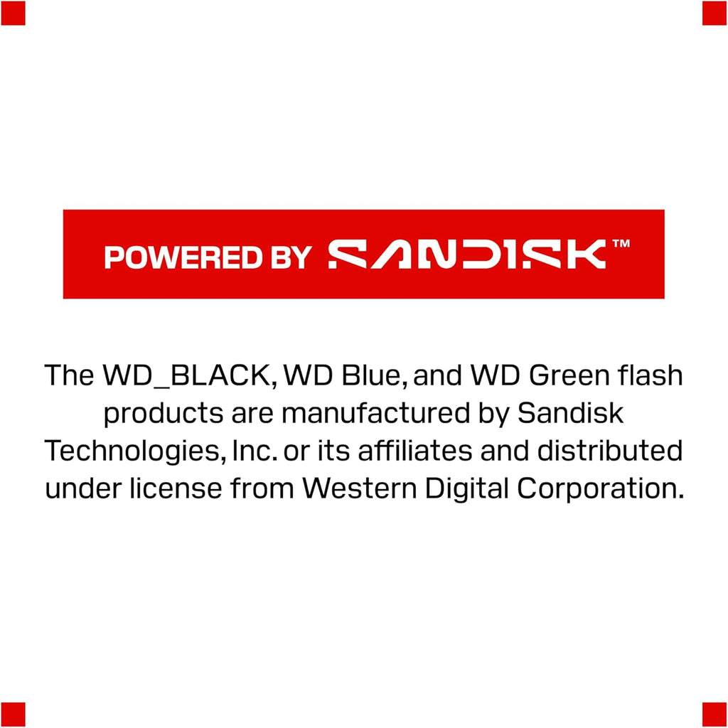 WD_BLACK SN850X 1To M.2 2280 PCIe Gen4 NVMe SSD pour le gaming jusqu'à 7300 Mo/s