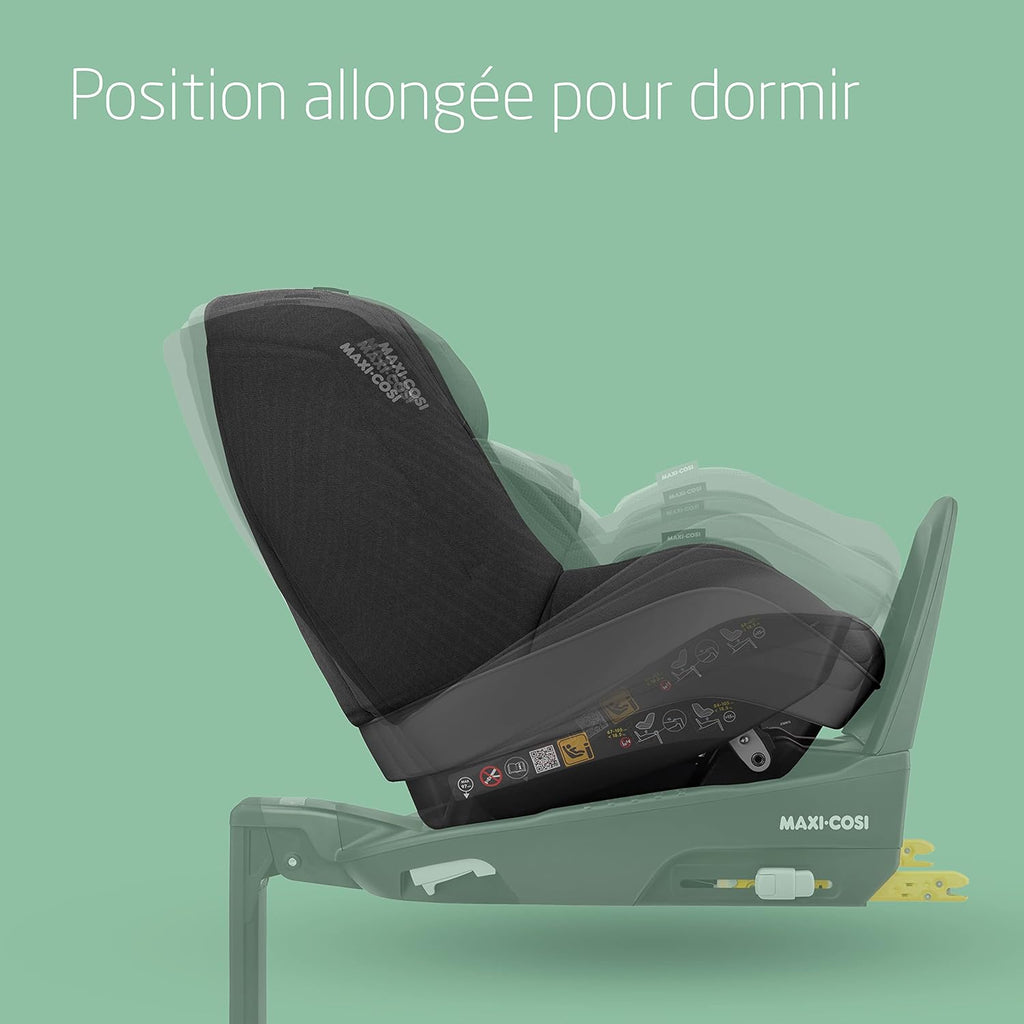 Maxi-Cosi Pearl Pro² i-Size, Siège Auto Groupe 1, ISOFIX, Installation Dos Route et Face Route, de 6 mois à 4 ans (67-105 cm), Authentic Black