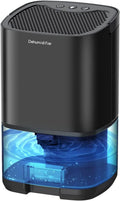 Déshumidificateur électrique Gocheer - 1000ml - Silencieux - Avec protection contre les surcharges - 3 modes de déshumidification - Lumière LED colorée - Déshumidificateur domestique.