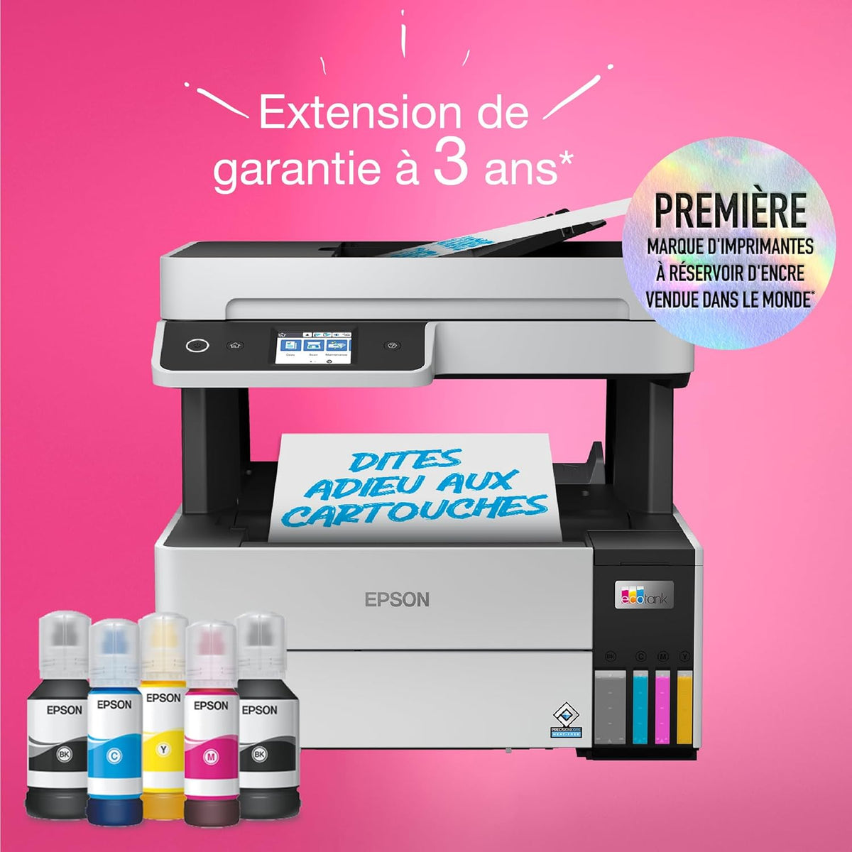 Imprimante multifonction A4 EcoTank ET-5150 avec réservoir d’encre et Wi-Fi