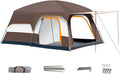 Tente Familiale pour Camping | Grande Tente pour Camping Familial - Abri Résistant aux Intempéries pour Randonnée Festivals Plage Nuits en Extérieur