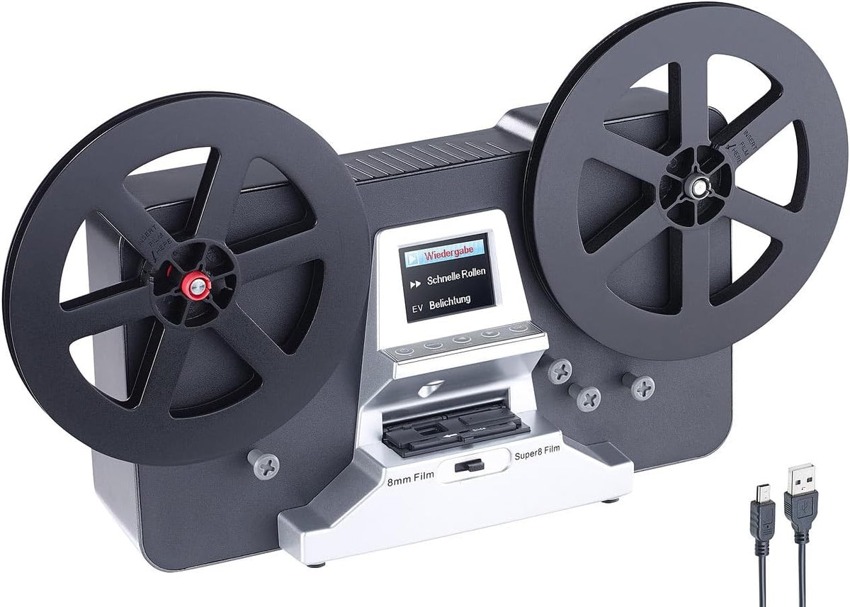 Somikon Scanner de pellicule pour Films 8 mm et Super 8