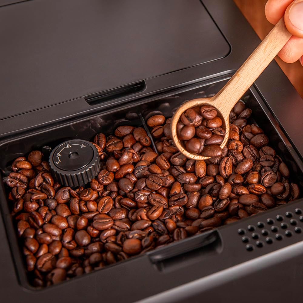 Cecotec Machine a Café Espresso Superautomatique Cremmaet Compactccino Connected Black Rose. 19 Bars, Écran TFT, Wifi, Moulin Integré, Réservoir d'eau 1,1 L et de lait 400 ml, Nettoyage Automatique