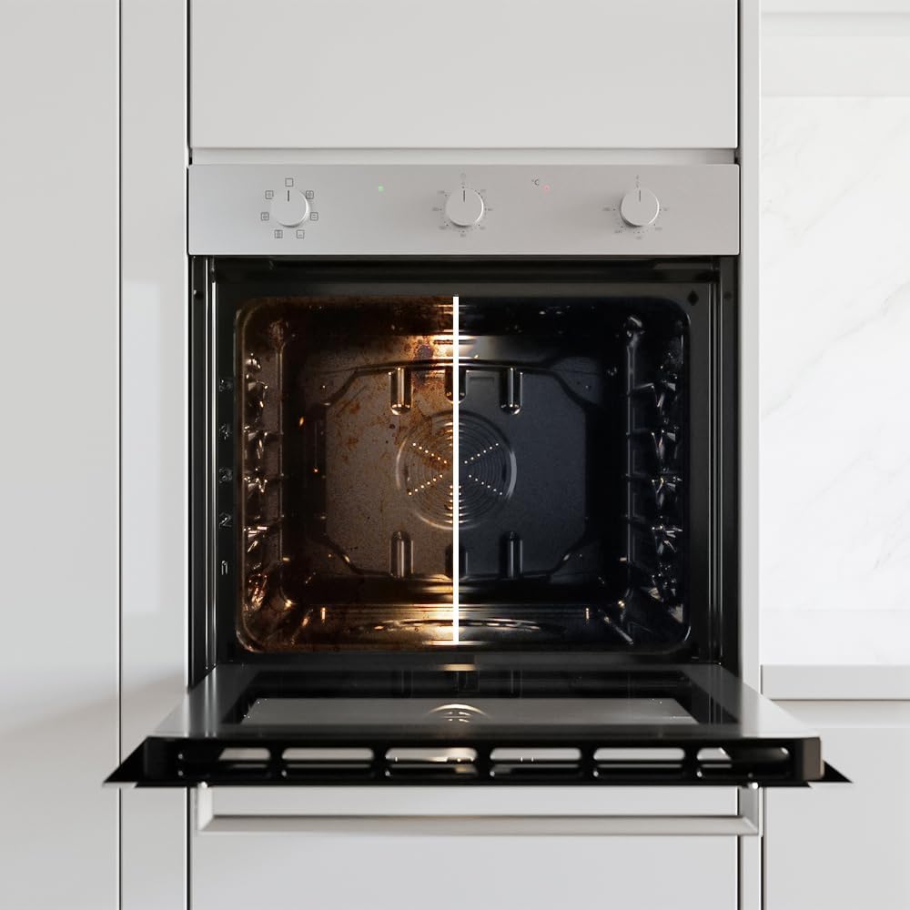 Cecotec Four intégrable multifonctions Bolero Hexa M236000 Inox Time A.Four multifonctions Capacité de 70 L, 6 fonctions, classe A, 2800 W