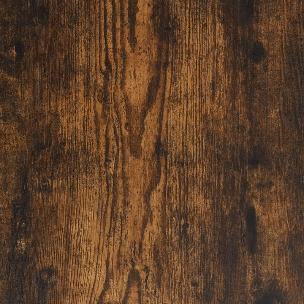 Lauuoeriau Meuble TV en chêne fumé pour maison et jardin, 153 x 37 x 50 cm, bois d'ingénierie
