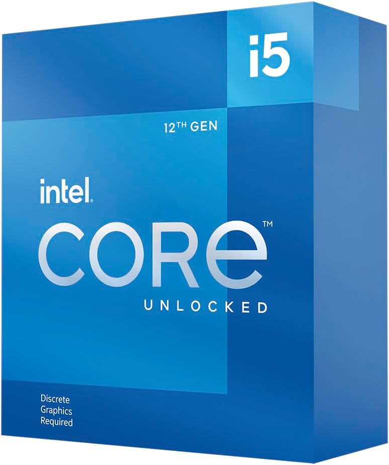 Core™ i5-12600KF, processeur pour PC de Bureau, 10 cœurs (6P+4E) jusqu'à 4,9 GHz, LGA1700, chipset série 600 125 W