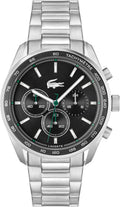 Montre Chronographe à Quartz Collection Boston pour Homme avec Bracelet en Cuir ou en Acier Inoxydable en Maillons ou Maille