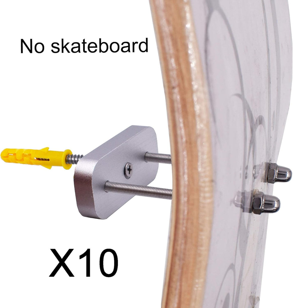 YYST Support mural flottant pour skateboard - En attente de brevet - Type A (10)