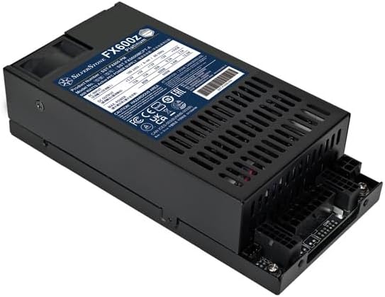 Silverstone Technology FX600z Platinum, Alimentation Flex ATX entièrement modulaire 600W Cybenetics Platinum, SST-FX600-PM