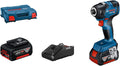 Bosch Professional 18V System visseuse à chocs sans-fil GDR 18V-200 (couple maxi de 200 Nm, avec 2 batteries GBA 18V 4.0Ah, chargeur rapide GAL 18V-40, L-Case)