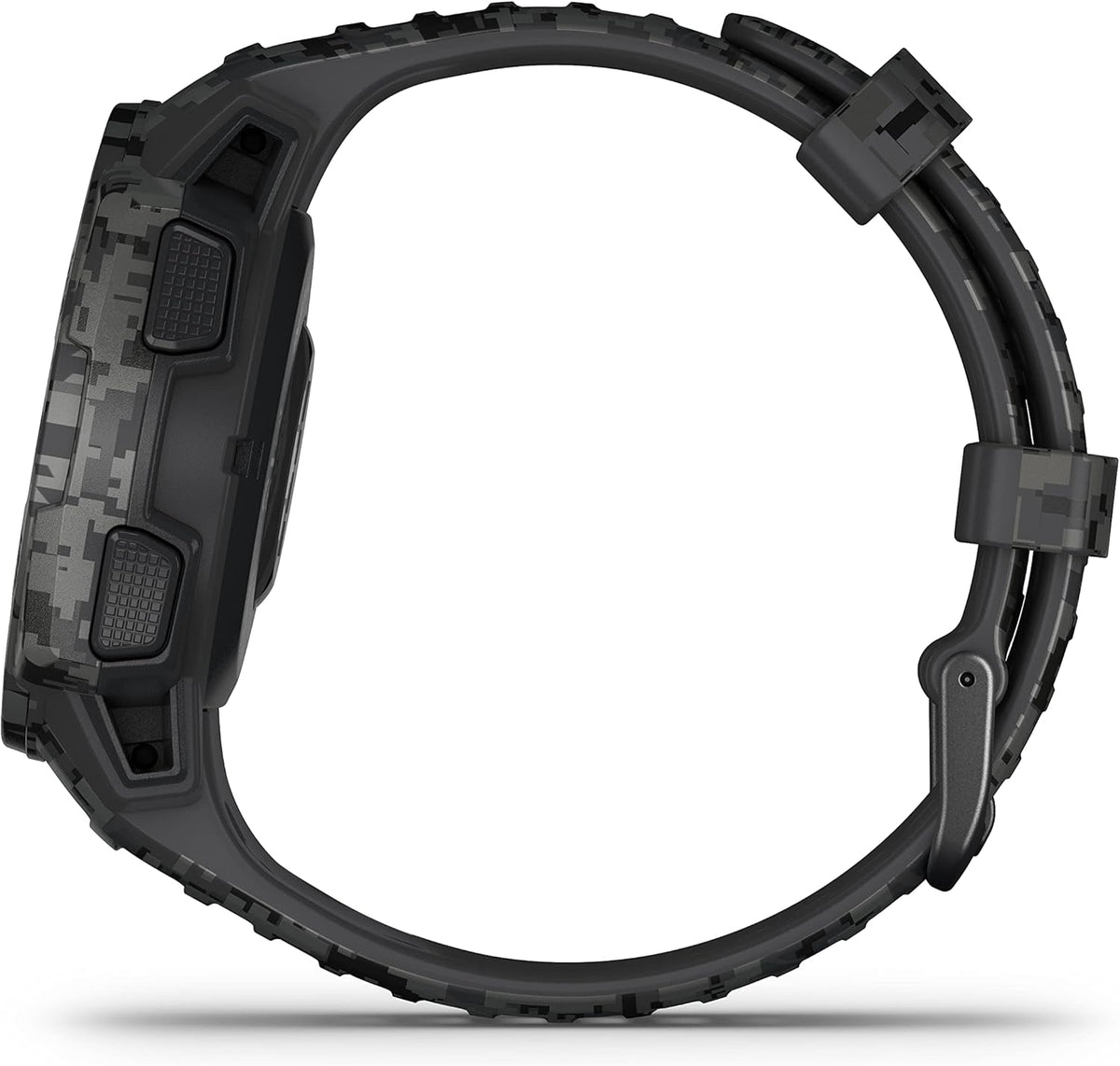 Instinct Solar Camo Edition - Montre GPS de Plein air Robuste avec Chargement à l'énergie Solaire - Noir