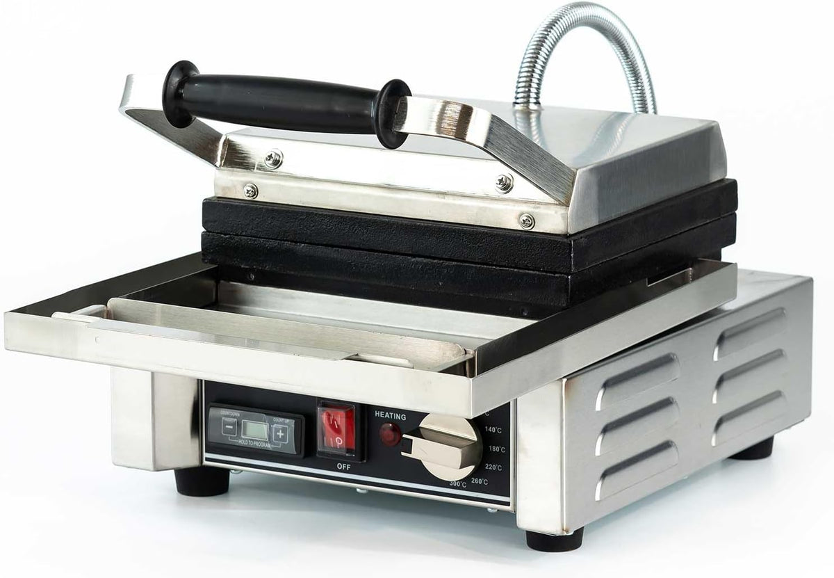 foodis Gaufrier et Croque Monsieur 1700W avec indicateur de Chauffage & Minuteur - Appareil a Gaufre Belge avec regulation de la Temperature 60-300°C - 4x4x3 Machine a Gauffre, Waffle Maker