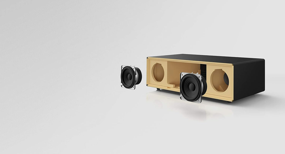 Panasonic SC-DM502-K Système stéréo Haut de Gamme avec Connexion Dab+ et Bluetooth, Noir