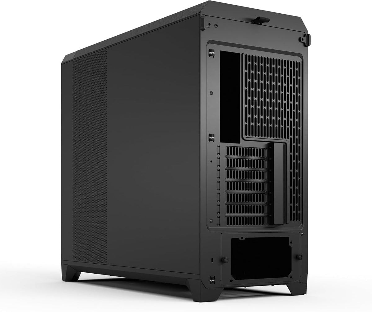 Fractal Design Meshify 3 XL Black - Boîtier PC Gaming, Flux d'air Élevé, Ventilateurs Momentum, E-ATX, GPU 512mm, Frontale en Maille