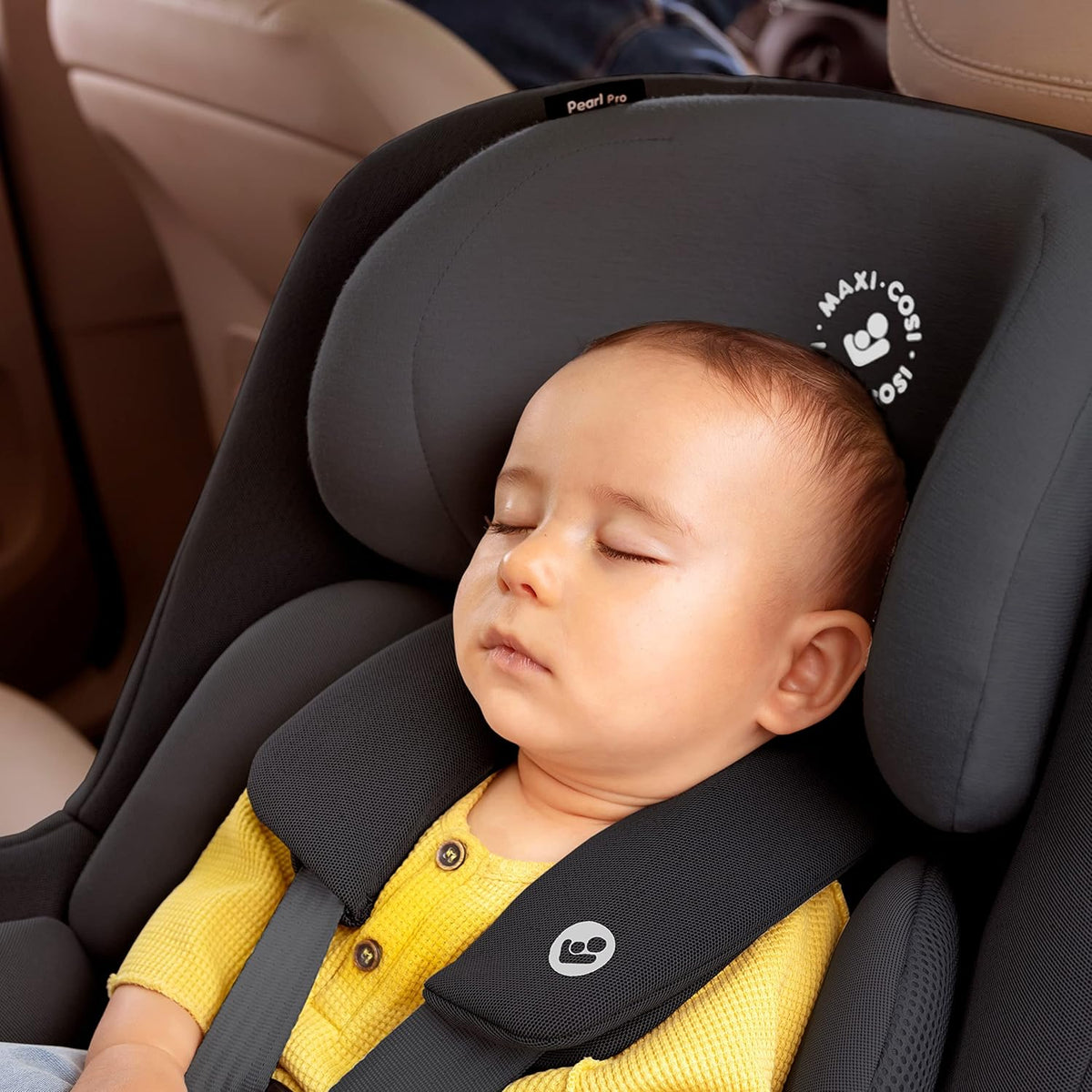 Maxi-Cosi Pearl Pro² i-Size, Siège Auto Groupe 1, ISOFIX, Installation Dos Route et Face Route, de 6 mois à 4 ans (67-105 cm), Authentic Black